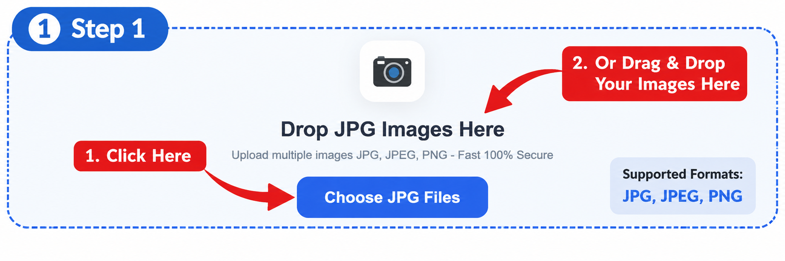 Upload a JPG image to the JPGJoin compressor tool