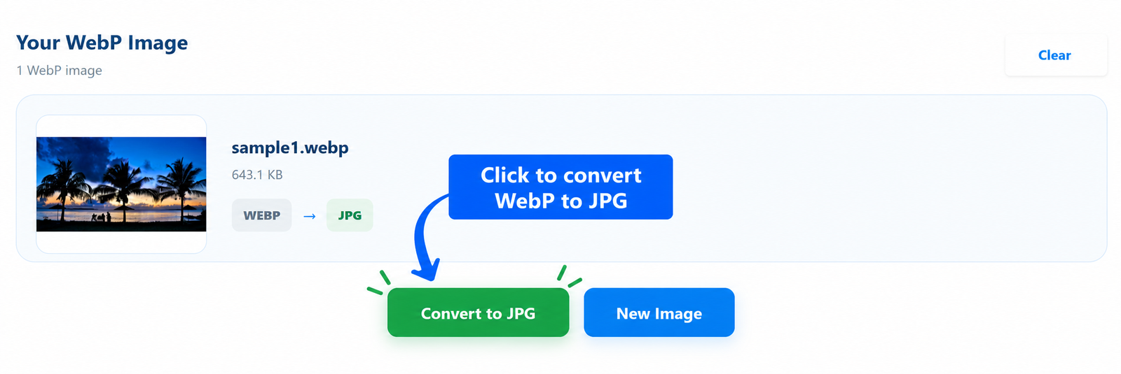 Convert the uploaded WebP image to JPG format