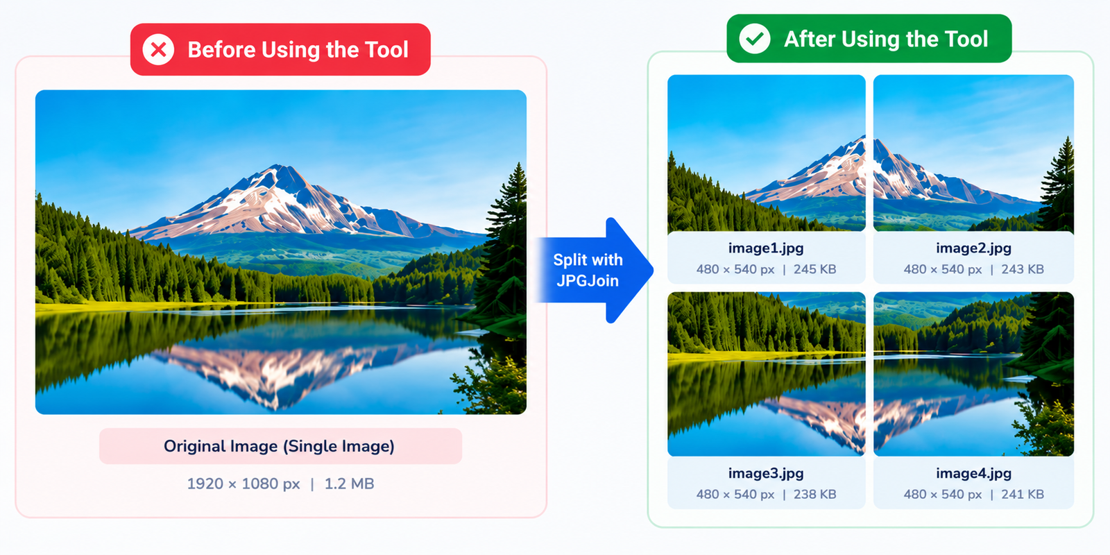 Download split images from JPGJoin