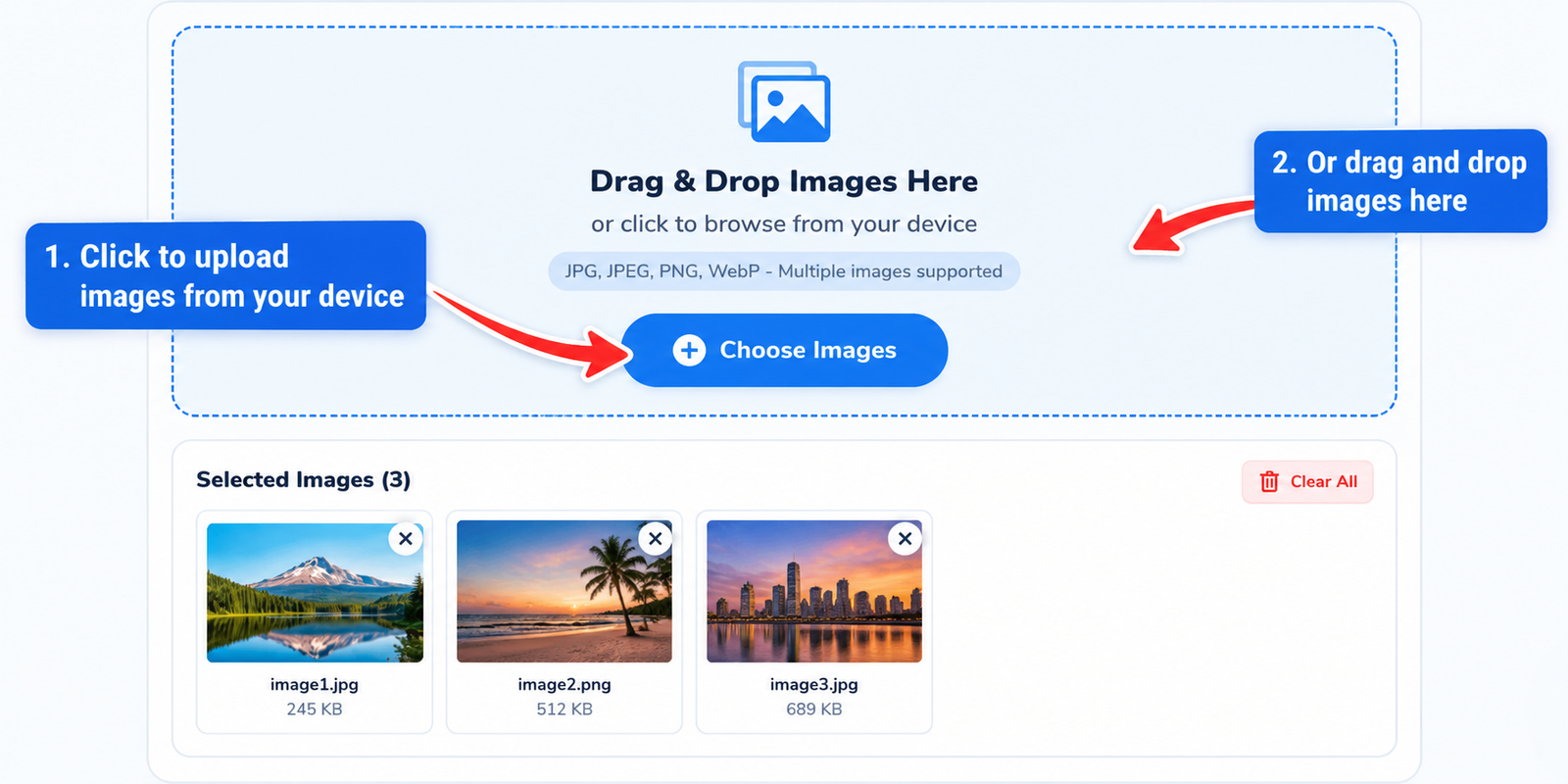 How to Split Images Online Using Image Splitter?